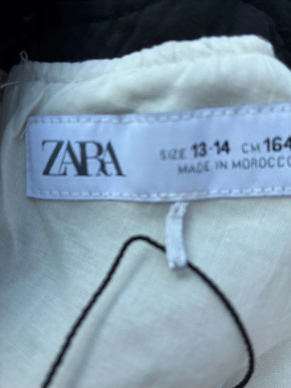 Zara Dotted Balloon Dress ( size 13-14) NEW
